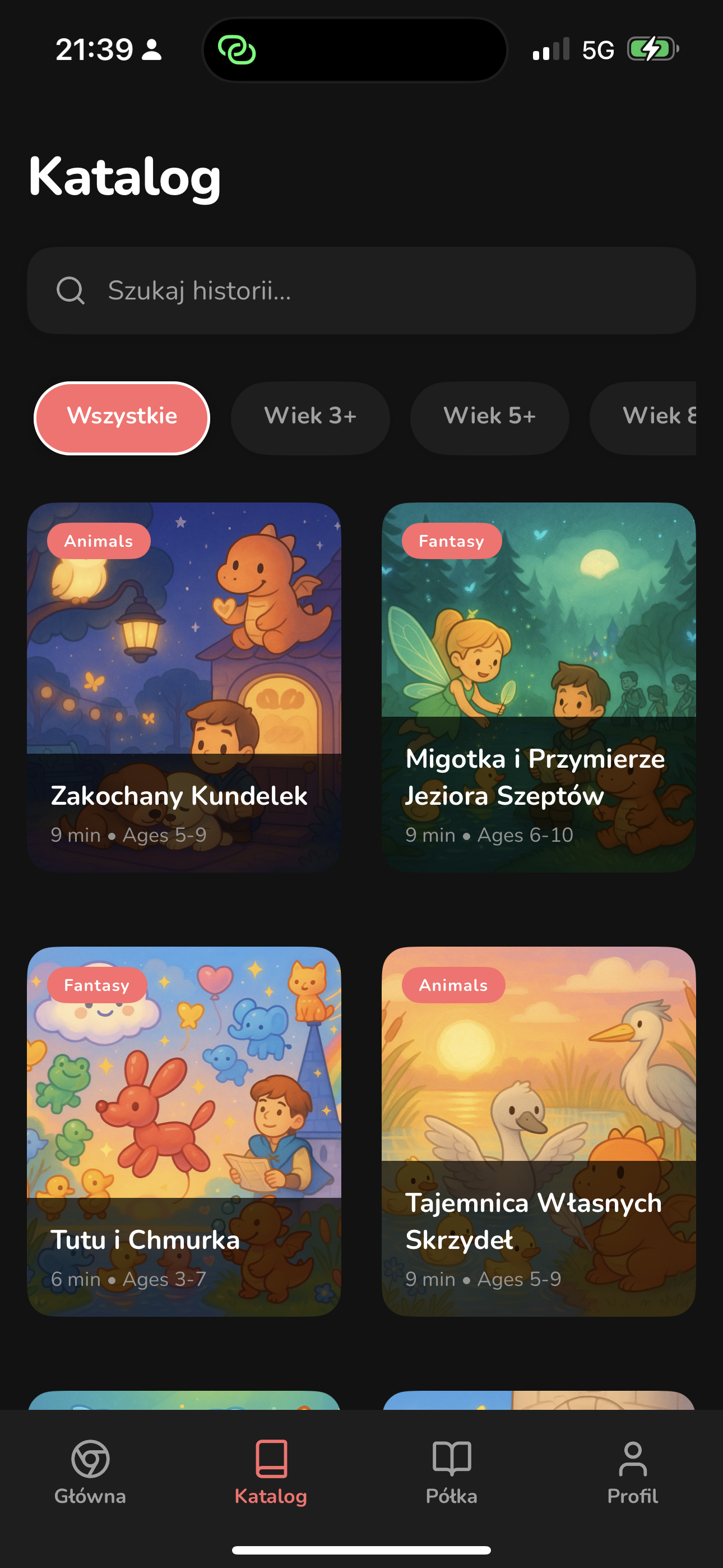 Taily — biblioteka zasobów